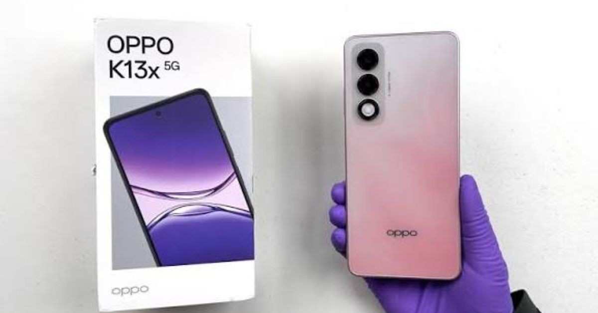 OqPPO K13x 5G Debuts in India with 120Hz Screen and Fast Charging