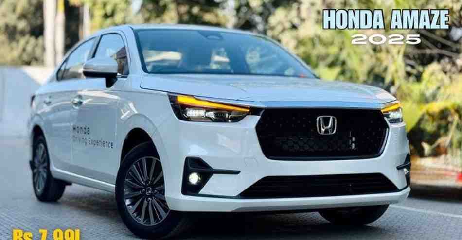Honda Amaze 2026 Debuts with Premium Styling and Smart Connectivity